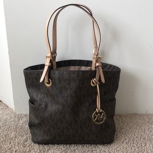 Michael Kors specchio leather handbag